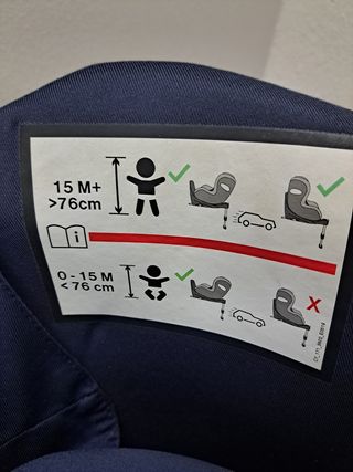 Silla Cybex Sirona con sensor safe