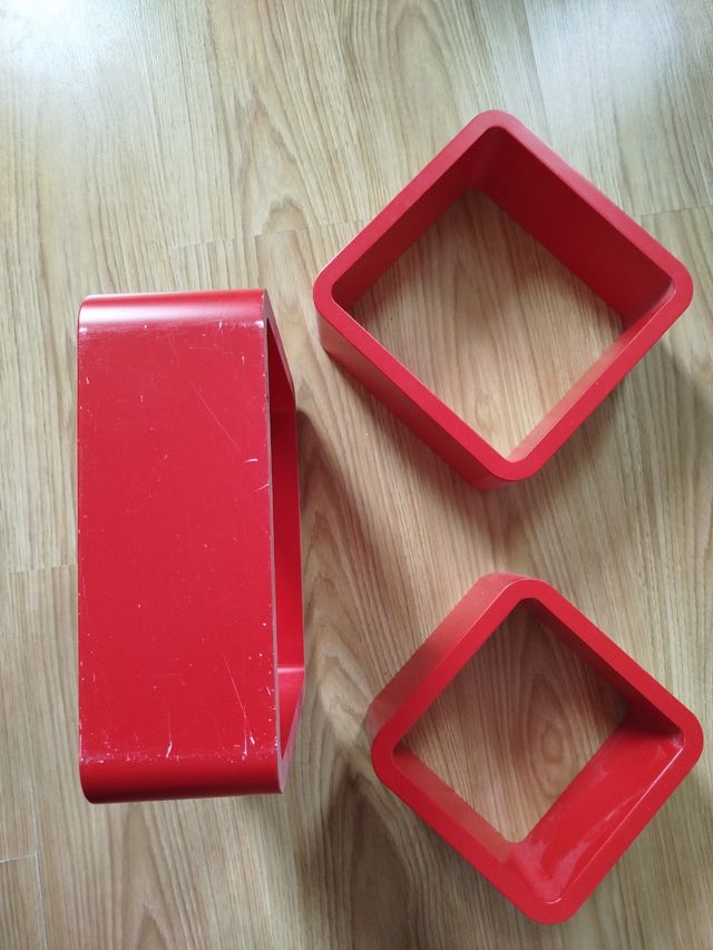 Estanteria cuadrados