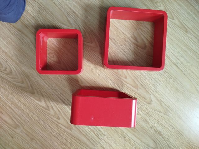 Estanteria cuadrados