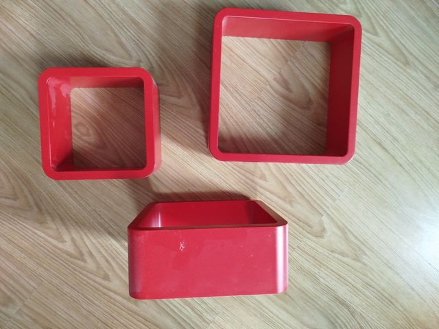 Estanteria cuadrados