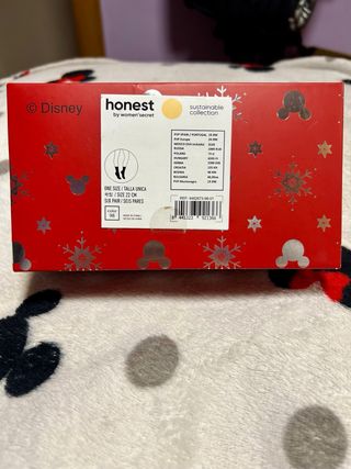 Pack 6 calcetines Mickey y Minnie - NUEVOS!