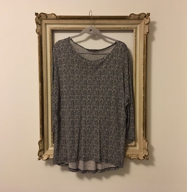 Maglia con manica a raglan