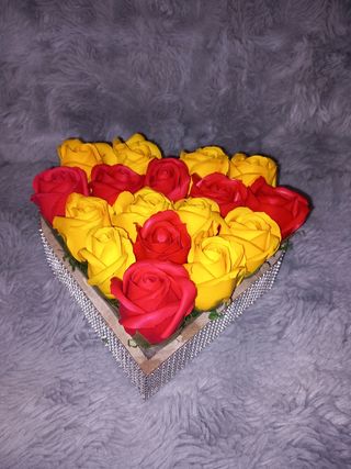 Confetti con rose di sapone