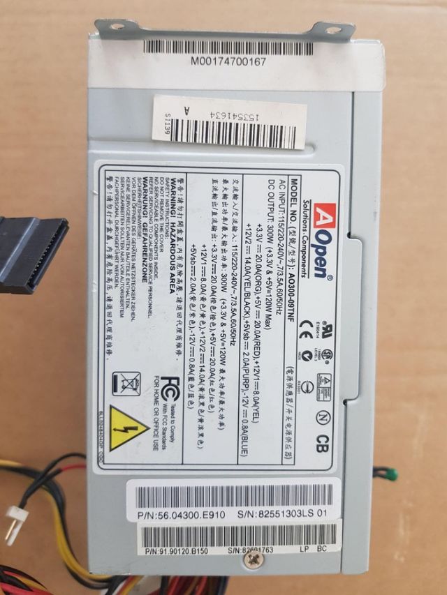 Fuente alimentación PC Atx