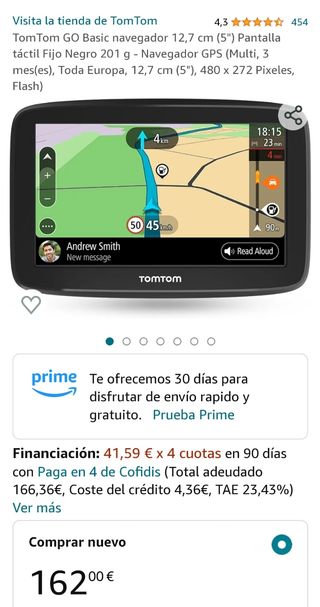 Tomtom Go basic 12,5 cm