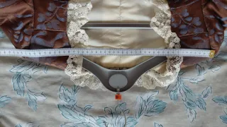 Corpiño fallera marrón 38