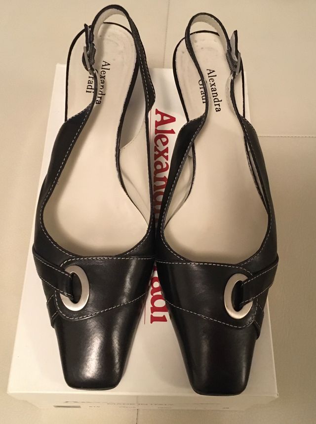 décolleté nere aperte dietro