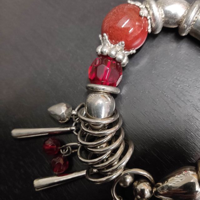 Pulsera fantasía con abalorios