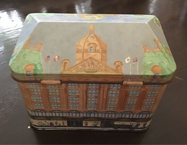 Rarità! Harrods scatola latta vintage