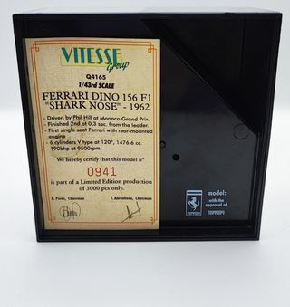 FERRARI DINO 156 MONACO GP 1962 1/43 QUARTZO Q4165