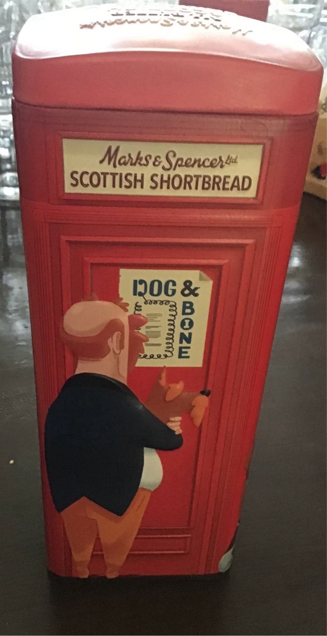 Marks&Spencer scatola latta vintage