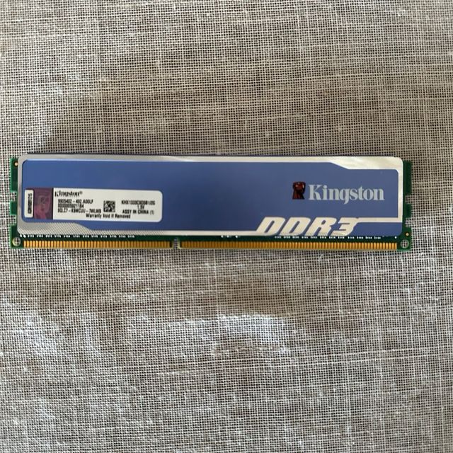 2GB Memoria RAM DDR3 Kingston Blu