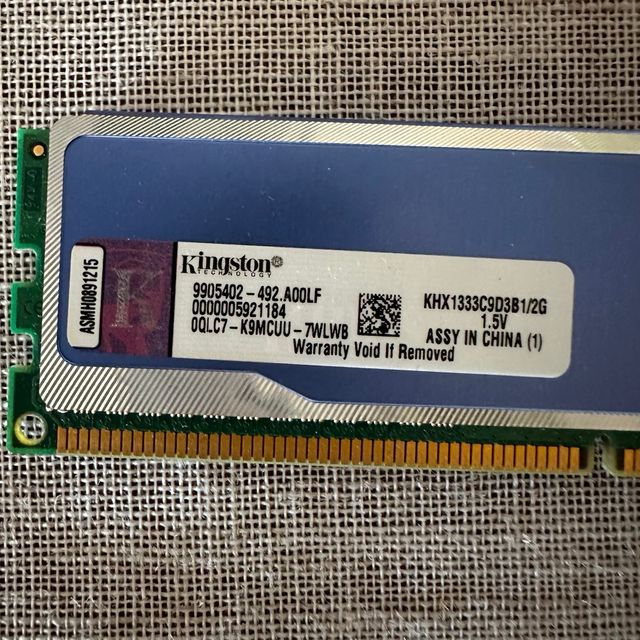 2GB Memoria RAM DDR3 Kingston Blu
