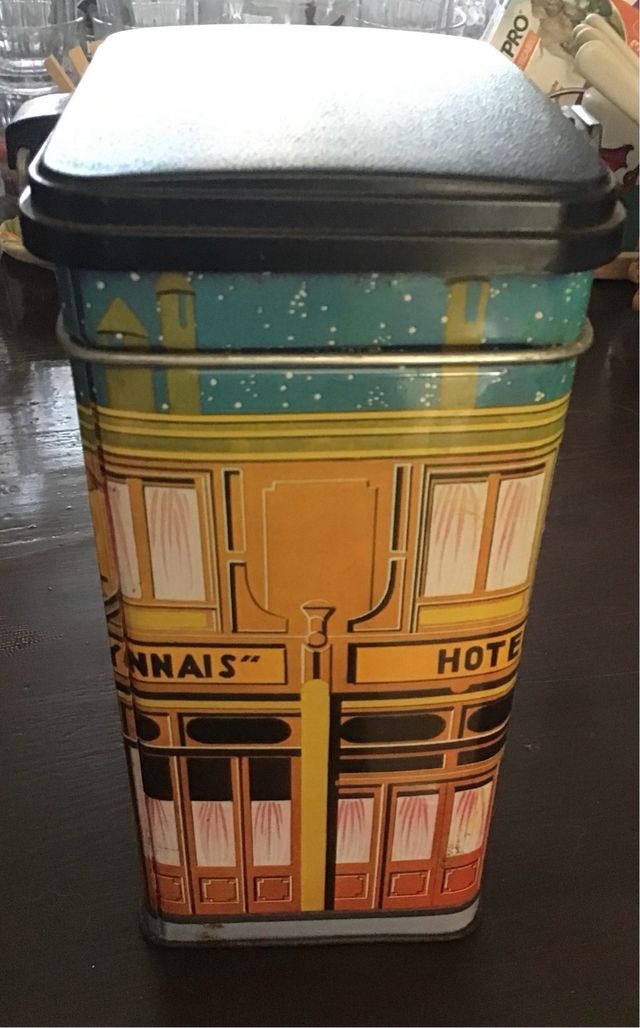 Caffè Roversi scatola latta vintage