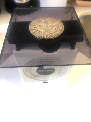 Moneda 5 pesetas 1811 Barcelona