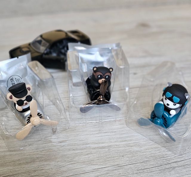 Ambientador de coche con ventilador 