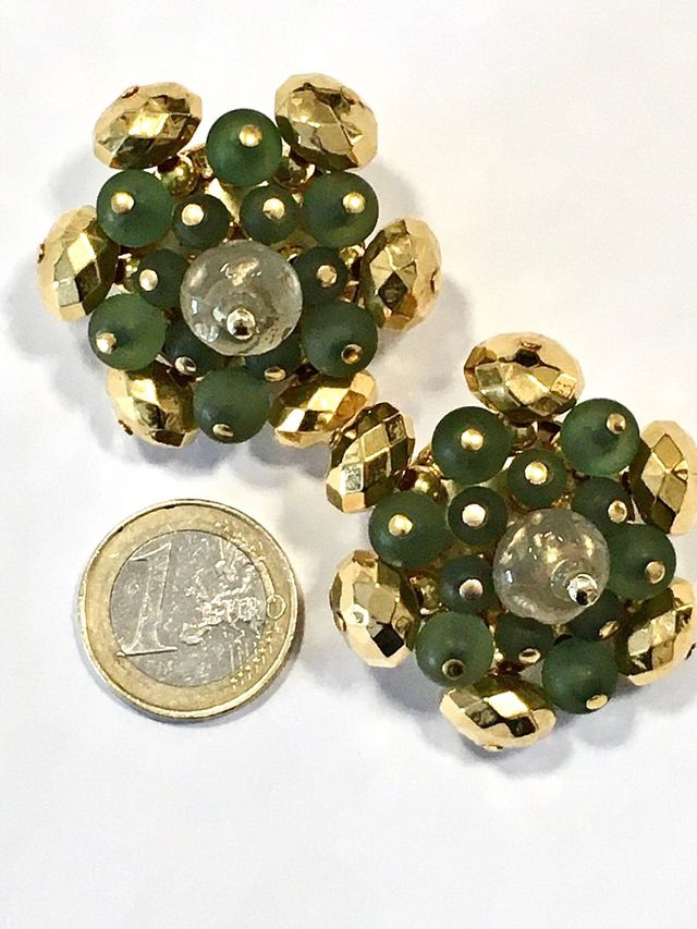 Orecchini clips vintage Made in Iraly