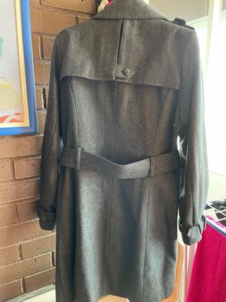 Abrigo mujer  gris oscuro