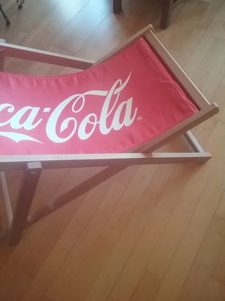 Hamaca de Coca-Cola sin estrenar. 