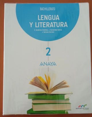 Libro Lengua y Literatura 2 Bachillerato