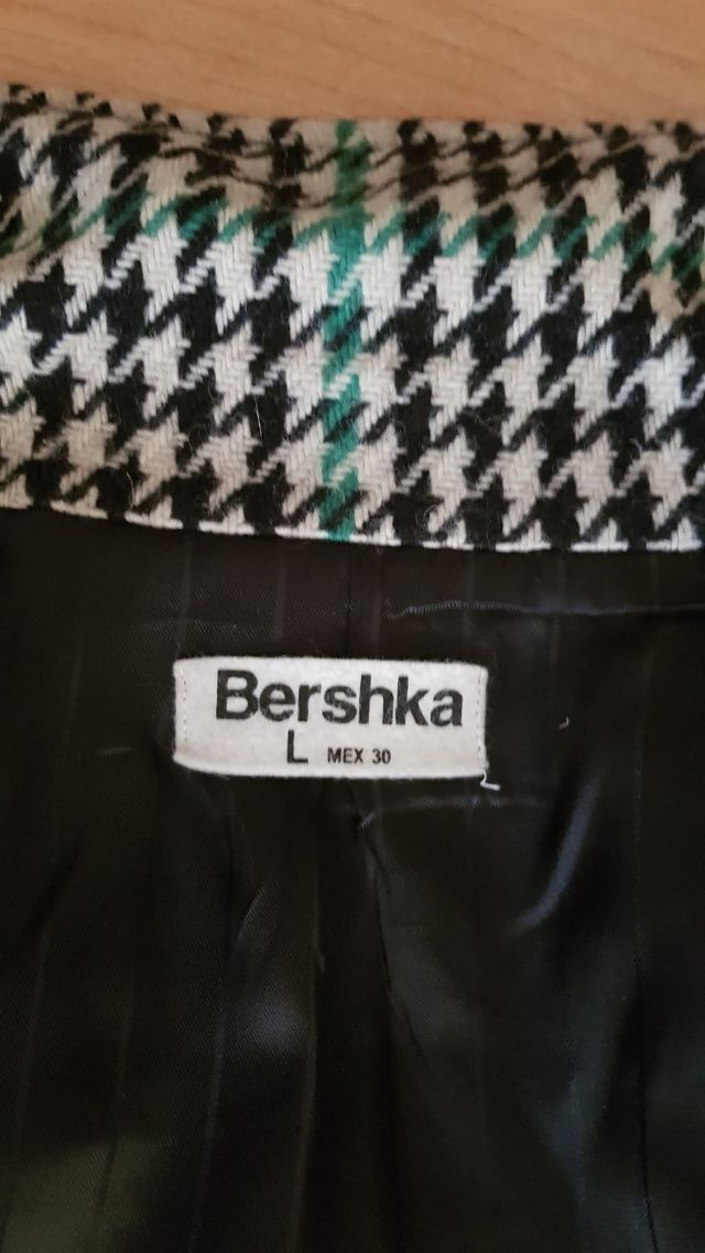 abrigo de pata de gallo