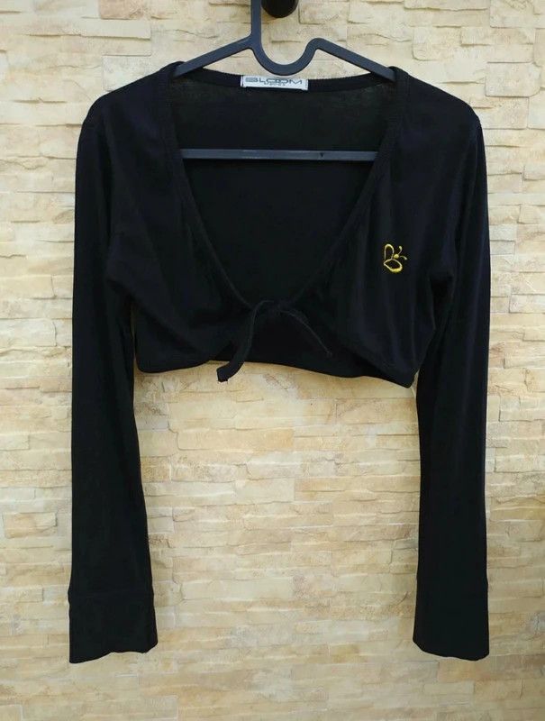 Coprispalle nero in cotone