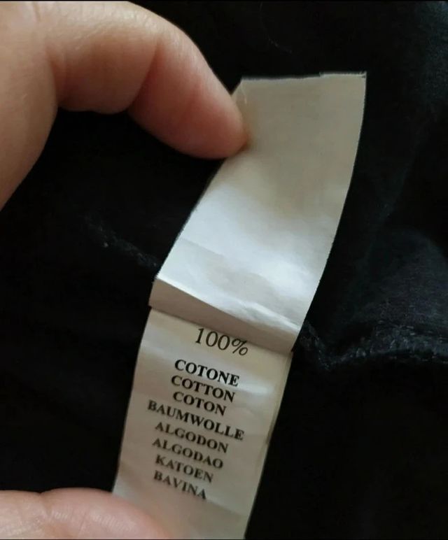 Coprispalle nero in cotone