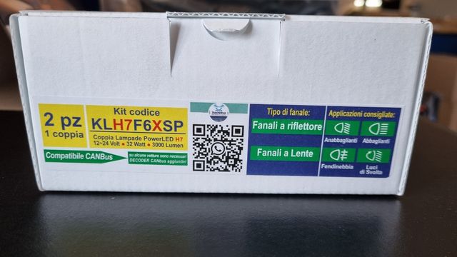 Kit lampadine LED H7