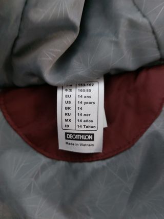 Abrigo niño 14 años