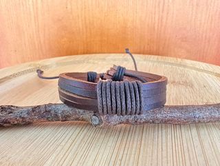 Pulsera de cuero