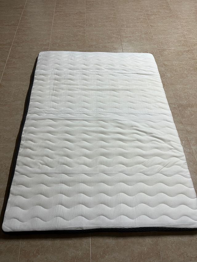 Cubrecolchón viscoelástico 135 cm