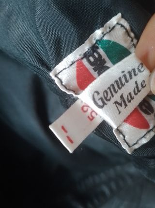 pantalon negro cuero moto