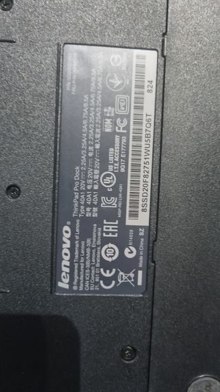 Dock station Lenovo