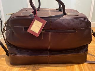 bolsa de viaje Emilio Tucci cuero