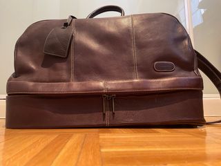 bolsa de viaje Emilio Tucci cuero