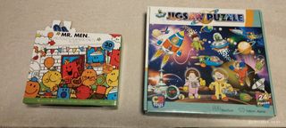 Lote de 9 puzzles infantiles 