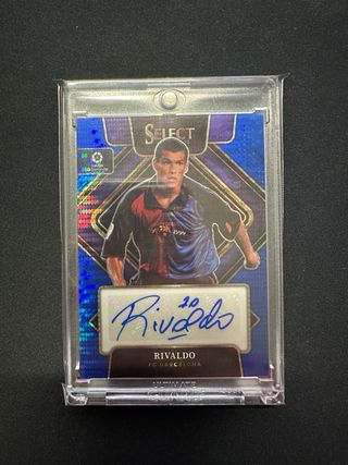 Rivaldo /20 Panini Select 直筆サインカード Yahoo!オークション -「リバウド サイン」の落札相場・落札価格