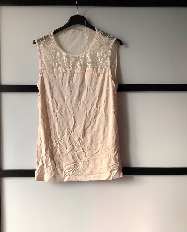 Canotta INTIMISSIMI nude schiena in pizzo 