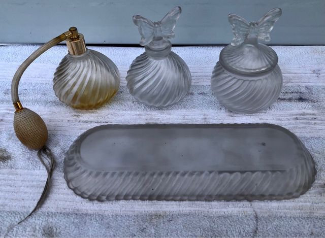 conjunto de tocador vintaje