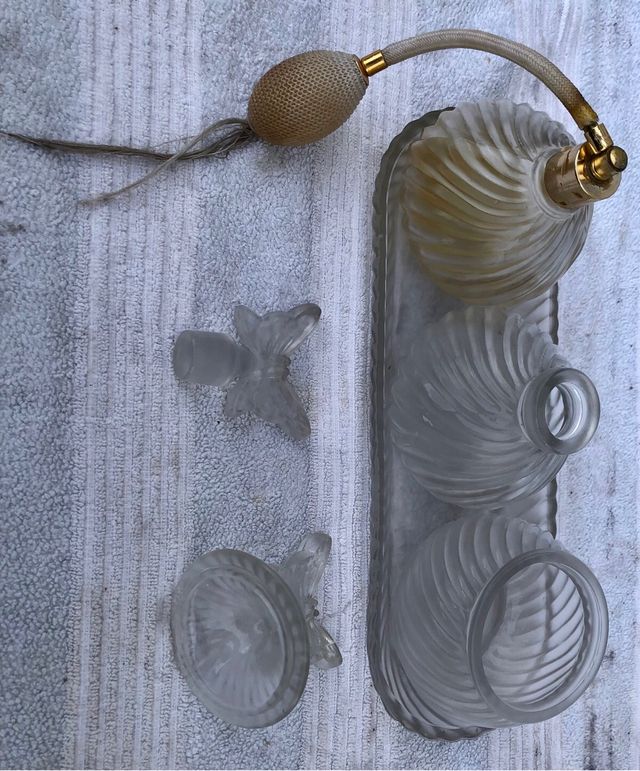 conjunto de tocador vintaje