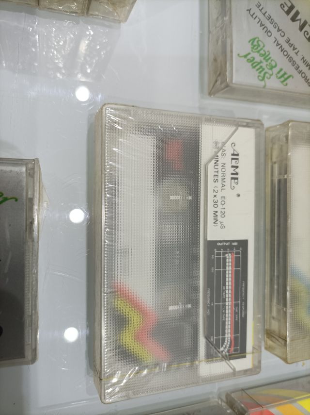LOTE DE CINTAS DE CASSETTE VINTAGE ALME .