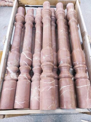 Balaustres de piedra natural