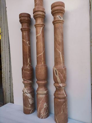 Balaustres de piedra natural