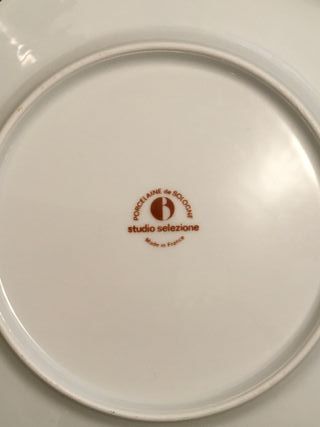 Servizio di Piatti piani