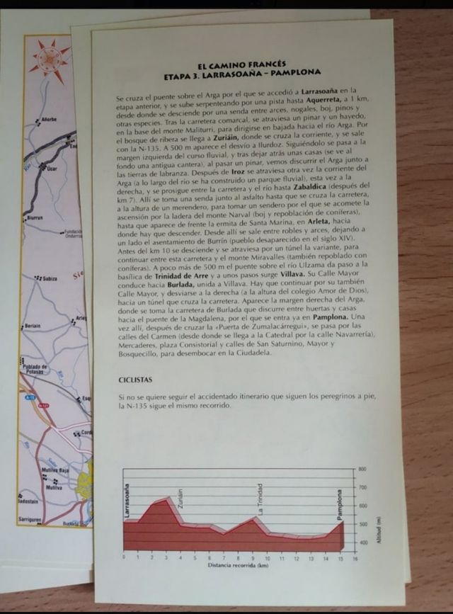 Guía dl peregrino. El Camino de Santiago