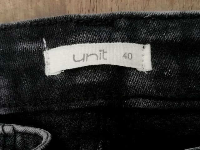 Pantalón 👖 vaquero gris hombre Unit