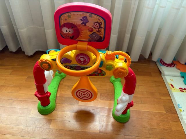 Porteria y canasta bebés musica