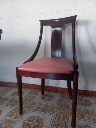 Silla de Caoba