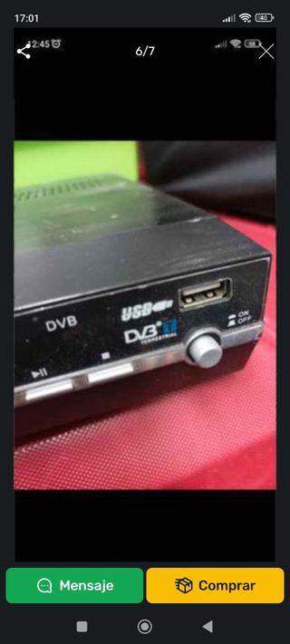 DVD y dos altavoces