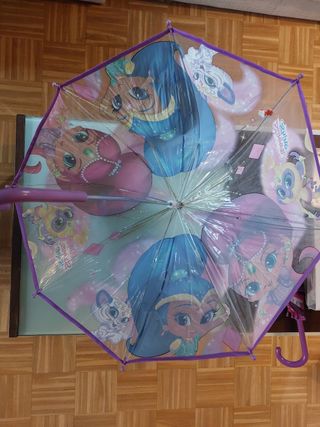 Lote Shimmer Shine Nickelodeon libro poncho paragu